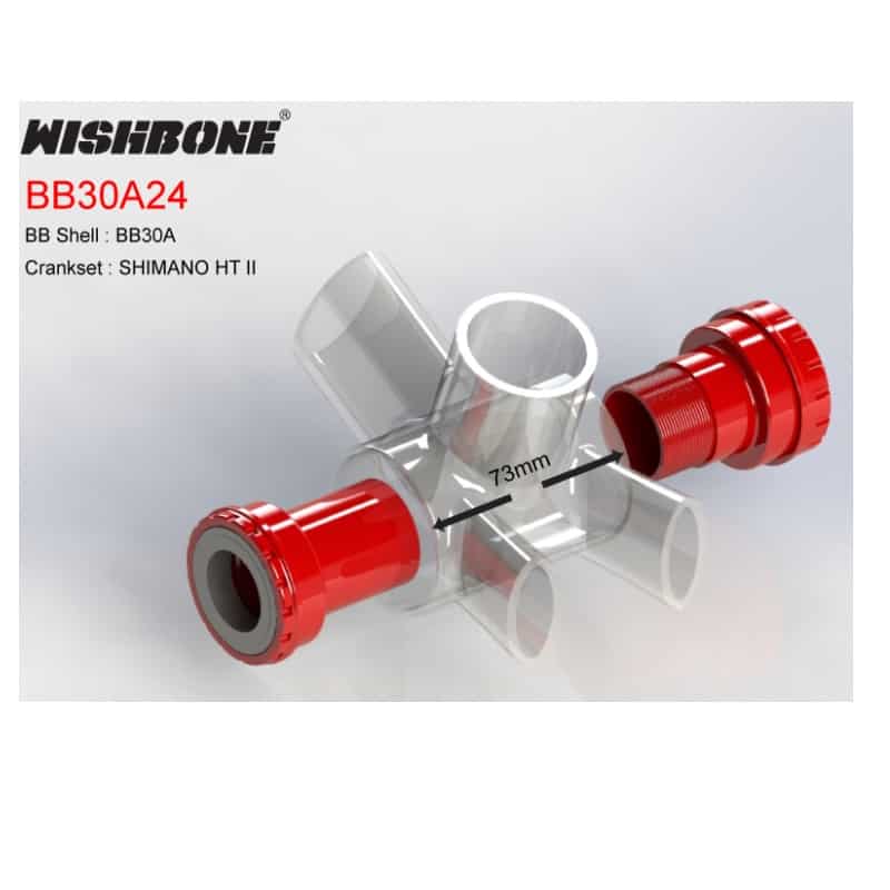 WiSHBONE ボトムブラケット BB30A セラミック WiSHBONE ボトムブラケット BB30A セラミック